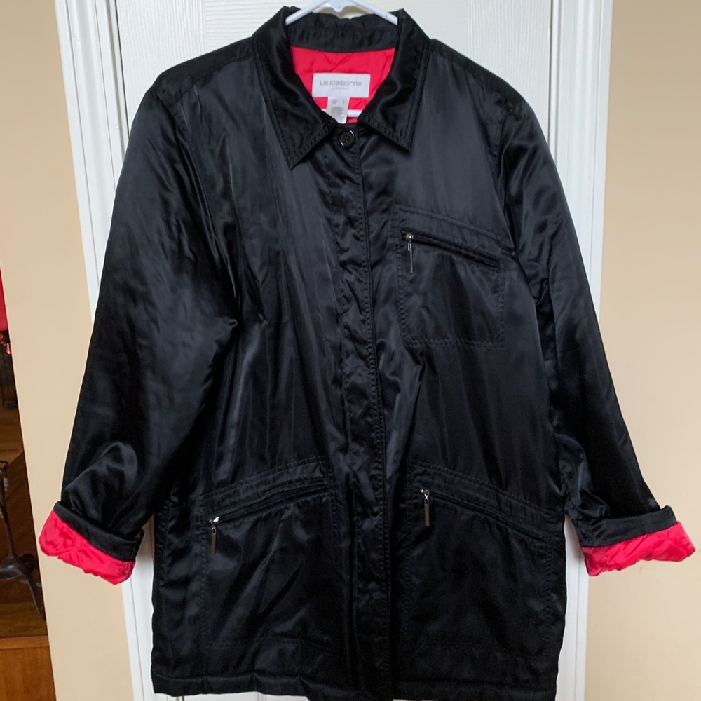 Liz Claiborne Liz Sport Quilted Overcoat